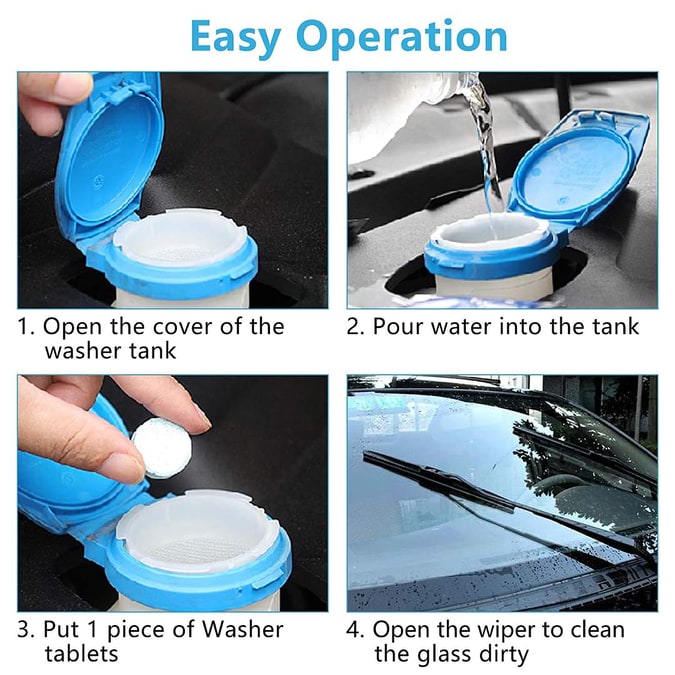 Magic Windshield Cleaning Tablet