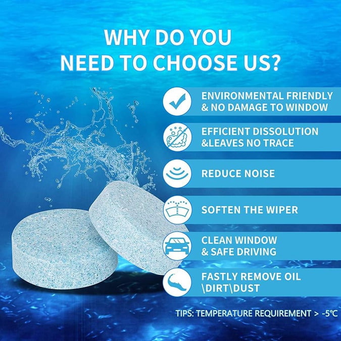 Magic Windshield Cleaning Tablet